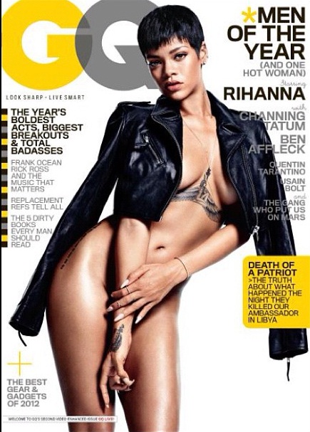 Rihannah Ponography - Rihanna Goes Nude On Cover of GQ Magazine, Art or Porn? - By Her Own Rules