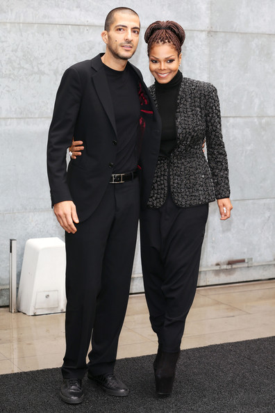 Janet+Jackson+Wissam+Al+Mana+Giorgio+Armani+Milan+Fashion+Show