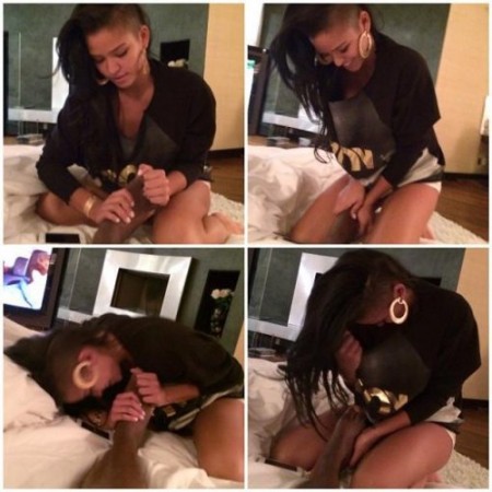 Cassie _Gives_Diddy_Foot_Rub_Instagram_Photo