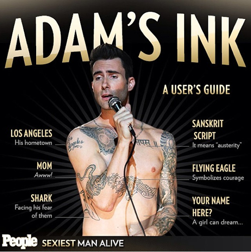 Adam Levine Named Peoples Sexiest Man Alive 2796