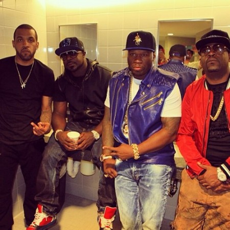 50 Cent & G-Unit Reunite At 2014 Summer Jam